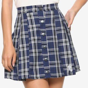 🌙(2/$20) Hot Topic ~ Ravenclaw Plaid Skirt 💙